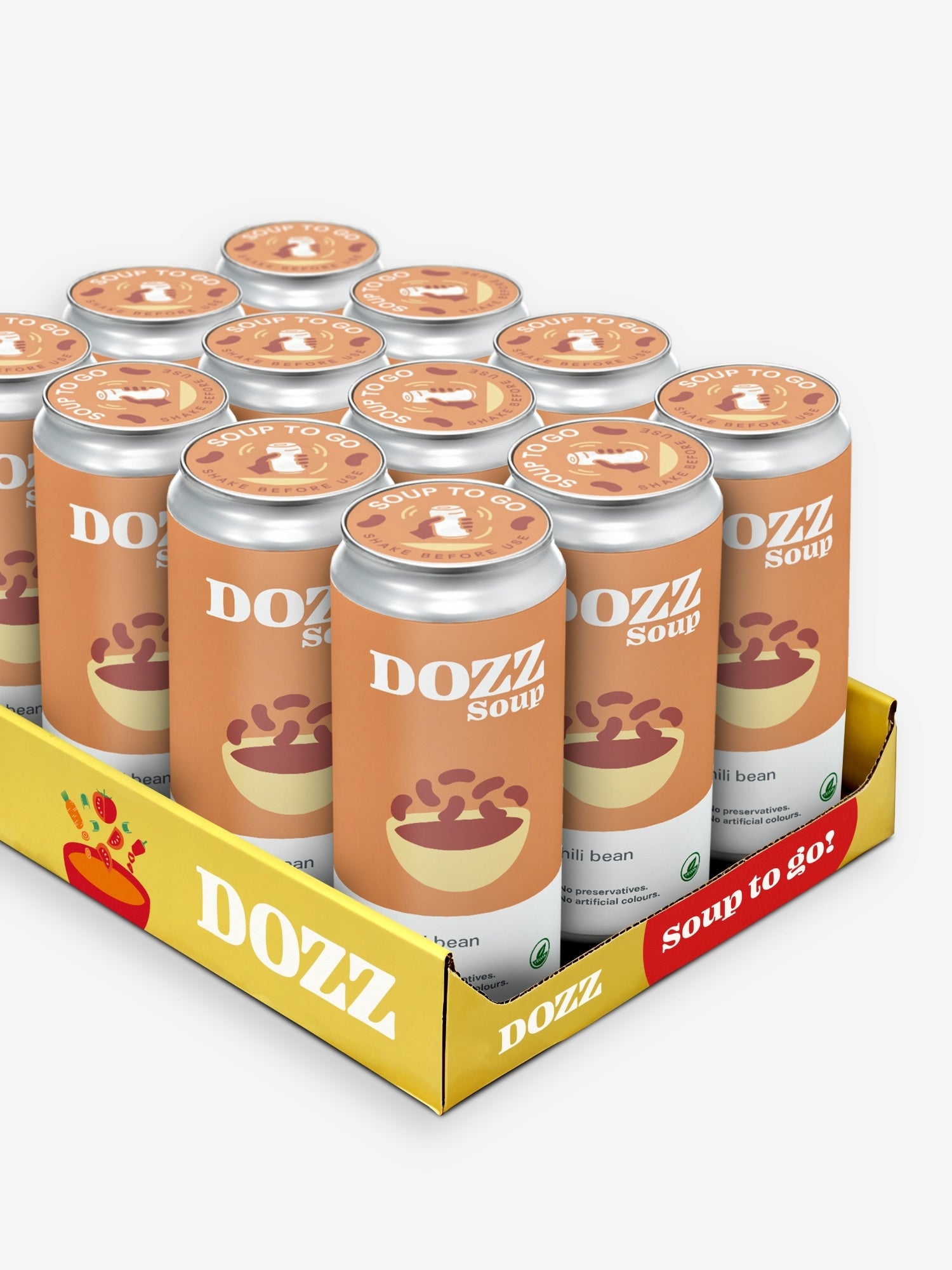 Bohnen-Chili-Sahnesuppe (12er-Packung)