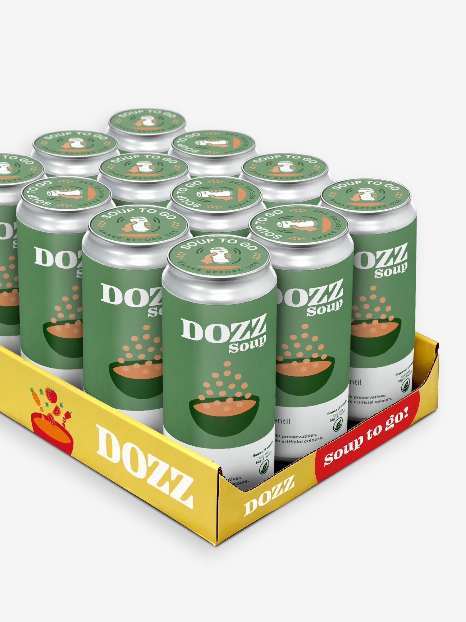 Linsencremesuppe (12er-Packung)