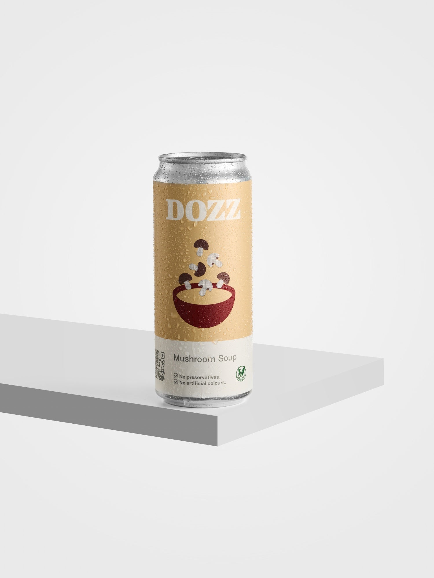 Sopa cremosa de cogumelos (embalagem de 12 unidades)